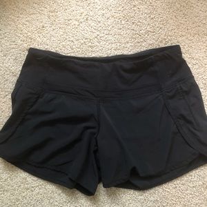 Black Lululemon shorts